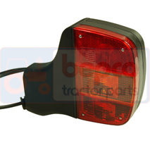 REAR LIGHT, New Holland, Elektriskās komponentes, Apgaismojums, Aizmugurējie gabarīti un pagriezienu rādītāji, 5186340, , REAR LIGHT, 54/1912-196, 5186340, , 0.93 kg