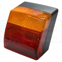 REAR SIDE LIGHT, Case-IH, Elektriskās komponentes, Apgaismojums, Aizmugurējie gabarīti un pagriezienu rādītāji, 134676002, , REAR SIDE LIGHT, 25/1912-205, 134676002, , 0.40 kg