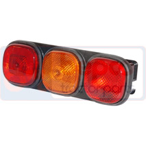 REAR LIGHT RIGHT, JCB, 532 - 532-120 (AR), Electrical components, Lighting, Rear side lights and indicators, 70050045, 70050130, , REAR LIGHT RIGHT, 45/1912-218, 70050045, 70050130, , 0.95 kg