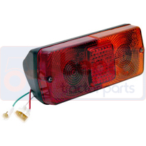 REAR LIGHT, Case-IH, Elektriskās komponentes, Apgaismojums, Aizmugurējie gabarīti un pagriezienu rādītāji, 5089582, , REAR LIGHT, 25/1912-226, 5089582, , 0.00 kg