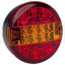 REAR LIGHT LED 12/24V, Electrical, Electrical components, Lighting, Rear side lights and indicators, , REAR LIGHT LED 12/24V, 63/1912-236, , 0.45 kg
