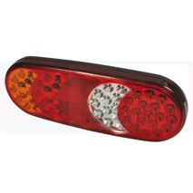 REAR LIGHT 5 FUNCTIONS LED 12V/24V, Electrical, Electrical components, Lighting, Rear side lights and indicators, , REAR LIGHT 5 FUNCTIONS LED 12V/24V, 63/1912-240, , 0.90 kg