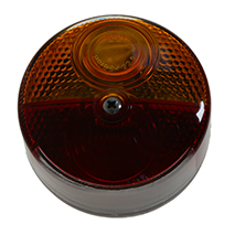 REAR LIGHT LEFT WITH NUMBER PLATE LAMP, Steyr, Electrical components, Lighting, Rear side lights and indicators, 139176008, , REAR LIGHT LEFT WITH NUMBER PLATE LAMP, 63/1912-51, 139176008, , 0.12 kg