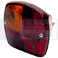 REAR LIGHT WITH NUMBER PLATE LAMP, Massey Ferguson, Electrical components, Lighting, Rear side lights and indicators