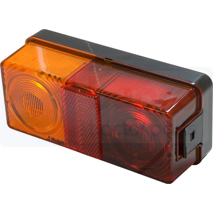 REAR LIGHT , Steyr, Electrical components, Lighting, Rear side lights and indicators, 98009463101EAS00, , REAR LIGHT , 63/1912-67, 98009463101EAS00, , 0.27 kg