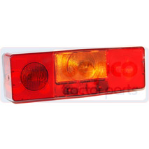 REAR LIGHT BRIGHT PLATE, Electrical, Electrical components, Lighting, Rear side lights and indicators, , REAR LIGHT BRIGHT PLATE, 63/1912-69, , 0.39 kg