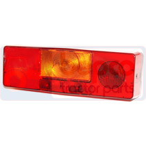 REAR LIGHT BRIGHT PLATE, Electrical, Electrical components, Lighting, Rear side lights and indicators, , REAR LIGHT BRIGHT PLATE, 63/1912-70, , 0.39 kg