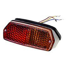 REAR LIGHT 'OLSA', Fiat, Classique - 400, Elektriskās komponentes, Apgaismojums, Aizmugurējie gabarīti un pagriezienu rādītāji, 4270427, 5118467, 5118468, , REAR LIGHT 'OLSA', 23/1912-83, 4270427, 5118467, 5118468, , 0.32 kg