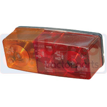 REAR LIGHT LEFT, Renault / Claas, Electrical components, Lighting, Rear side lights and indicators, 6005702625, , REAR LIGHT LEFT, 28/1912-96, 6005702625, , 0.15 kg