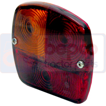 GLASS LEFT, Massey Ferguson, 100 - 155, Electrical components, Lighting, Rear side lights and indicators glas, 1630968M1, , GLASS LEFT, 30/1913-111, 1630968M1, , 0.06 kg