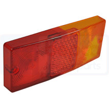 GLASS LH/RH, Merlo, Electrical components, Lighting, Rear side lights and indicators glas, , GLASS LH/RH, 42/1913-136, , 0.01 kg