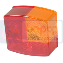 GLASS , John Deere, Electrical components, Lighting, Rear side lights and indicators glas, L63506, , GLASS , 26/1913-166, L63506, , 0.00 kg