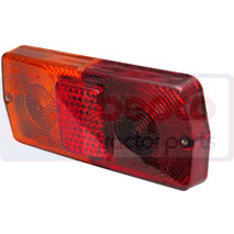 GLASS , David Brown, Electrical components, Lighting, Rear side lights and indicators glas, K260880, , GLASS , 20/1913-22, K260880, , 0.00 kg