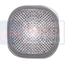 BACK LIGHT GLASS , JCB, Electrical components, Lighting, Rear side lights and indicators glas, 70050074, , BACK LIGHT GLASS , 45/1913-220, 70050074, , 0.07 kg