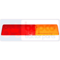 GLASS RIGHT, Fiat, 90 - 140-90DT, Electrical components, Lighting, Rear side lights and indicators glas, 9929835, , GLASS RIGHT, 23/1913-3, 9929835, , 0.10 kg