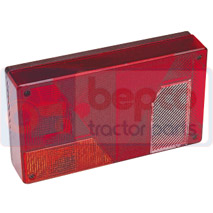 RIGHT CABOCHON WITH REVERSE LIGHT, Electrical, Electrical components, Lighting, Rear side lights and indicators glas, , RIGHT CABOCHON WITH REVERSE LIGHT, 63/1913-76, , 0.22 kg