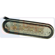 REAR SIDE LIGHT 4 LED RED 12/24V, 63/1918-146, , 0.07 kg