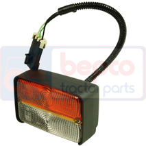 FRONT LIGHT RIGHT/ LEFT, John Deere, 7020 - 7820 (Europe), Electrical components, Lighting, Front side lights and indicators, AL75642, , FRONT LIGHT RIGHT/ LEFT, 26/1918-149, AL75642, , 0.23 kg