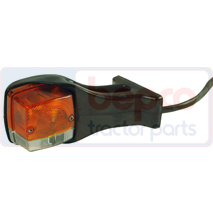 FRONT LIGHT - RIGHT , New Holland, Electrical components, Lighting, Front side lights and indicators, 5186354, , FRONT LIGHT - RIGHT , 54/1918-153, 5186354, , 0.52 kg