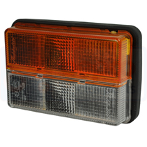 FRONT LIGHT LEFT/ RIGHT, New Holland, Electrical components, Lighting, Front side lights and indicators, 81862847, , FRONT LIGHT LEFT/ RIGHT, 54/1918-197, 81862847, , 0.20 kg