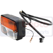 FRONT LIGHT , Massey Ferguson, 3100 - 3120, Electrical components, Lighting, Front side lights and indicators, 3387450M91, , FRONT LIGHT , 30/1918-68, 3387450M91, , 0.27 kg