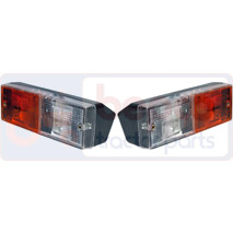 FRONT LIGHTS - PAIR , Massey Ferguson, 200 - 235, Electrical components, Lighting, Front side lights and indicators, 1676286M91ASSY, 1676287M91ASSY, , FRONT LIGHTS - PAIR , 30/1918-75, 1676286M91ASSY, 1676287M91ASSY, , 0.00 kg