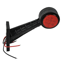 SIDE LIGHT 185MM 6LED 9-36V - RIGHT, Electrical, Electrical components, Lighting, Rear corner marker lamp and Sidelights, , SIDE LIGHT 185MM 6LED 9-36V - RIGHT, 63/1939-17, , 0.00 kg