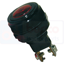 RED WARNING LIGHT, Deutz, Instrumentu panelis, Kontrole, Gaismu indikators, , RED WARNING LIGHT, 63/1957-2, , 0.00 kg