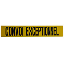 PANEL EXCEPCIONAL CONVOY , Electrical, Electrical components, Indication, Maximum speed plate and sticker, , PANEL EXCEPCIONAL CONVOY , 63/1964-31, , 0.40 kg