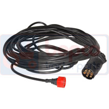 POWER SUPPLY CABLE 12M, Elektriskās komponentes, Elektriskās komponentes, Apgaismojums, Signalizācijas aprīkojums, , POWER SUPPLY CABLE 12M, 63/1968-10, , 0.25 kg