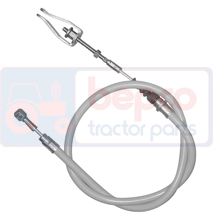 PTO CABLE , Fiat, Classique - 680, Transmission, PTO, PTO cable, 4998005, 5101223, 5101694, , PTO CABLE , 23/197-1, 4998005, 5101223, 5101694, , 0.46 kg