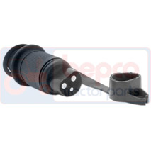 ELECTRICAL PLUG AND SOCKET , Case-IH, CX - CX50, Electrical components, Plug and socket, Socket, 140171022, 1533899C1, 3760032M1, 82013449, AL68707, , ELECTRICAL PLUG AND SOCKET , 25/1970-3, 140171022, 1533899C1, 3760032M1, 82013449, AL68707, , 0.00 kg