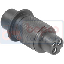 ELECTRICAL PLUG SOCKET , Fiat, 90 - 55-90 DT, Electrical components, Plug and socket, Socket, 5149996, , ELECTRICAL PLUG SOCKET , 23/1970-4, 5149996, , 0.00 kg