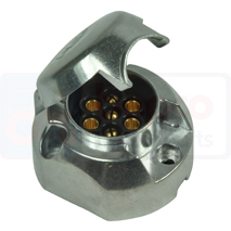 SOCKET 7 PINS , Fiat, G - G170, Electrical components, Plug and socket, Plug, 0115452626, 0304409, 05728940, 060140, 080140, 0867537, 11305874, 166347, 1865200021, 199408, 416160, 47050099, 605202801, 605202808, 7049710, 795719, 8179045, A0115452626, AZ13378, , SOCKET 7 PINS , 63/1971-2, 0115452626, 0304409, 05728940, 060140, 080140, 0867537, 11305874, 166347, 1865200021, 199408, 416160, 47050099, 605202801, 605202808, 7049710, 795719, 8179045, A0115452626, AZ13378, , 0.14 kg