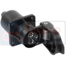 ELECTRICAL PLUG AND SOCKET, Case-IH, CX - CX50, Elektriskās komponentes, Kontaktdakša un kontaktligzda, Kontaktdakša , 133700770382, 1533880C1, 82005494, , ELECTRICAL PLUG AND SOCKET, 25/1971-3, 133700770382, 1533880C1, 82005494, , 0.00 kg