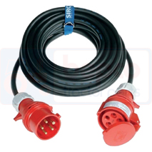 EXTENSION CABLE (PHASE INVERTER) 400V - 5x4,0mm2 - 25m, Electrical, Wiring, Cable, Extension cable 400V, , EXTENSION CABLE (PHASE INVERTER) 400V - 5x4,0mm2 - 25m, 63/1979-4, , 11.30 kg