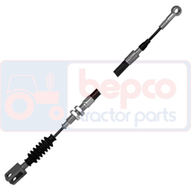 CLUTCH CABLE , Case-IH, Clutch, Clutch cable, Clutch cable, 3220837R2, , CLUTCH CABLE , 25/198-23, 3220837R2, , 0.40 kg