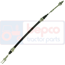 CLUTCH CABLE , New Holland, T4000V - T4050V, Clutch, Clutch cable, Clutch cable, 5168842, , CLUTCH CABLE , 54/198-28, 5168842, , 0.22 kg