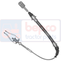 CLUTCH CABLE , Fiat, Clutch, Clutch cable, Clutch cable, 5111283, 5113690, 5115690, , CLUTCH CABLE , 23/198-3, 5111283, 5113690, 5115690, , 0.20 kg