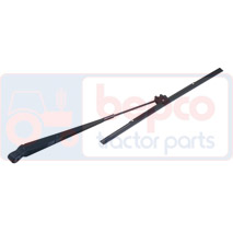 WIPER ARM AND BLADE, Elektriskās komponentes, Virsbūves daļas, kabīne, sēdekļi, Logu tīrīšana, Slotiņa ar kāju, , WIPER ARM AND BLADE, 63/1986-4, , 0.33 kg