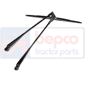 WIPER ARM AND BLADE , Electrical, Body parts, cab accessories, seats, Wiping the glass, Wiper arm with blade