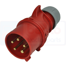 PLUG 400V - 32A, Electrical, Wiring, Plug and socket 400V, Socket 400V, , PLUG 400V - 32A, 63/1996-2, , 0.24 kg