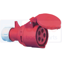 SOCKET 400V - 16A, Electrical, Wiring, Plug and socket 400V, Plug 400V, , SOCKET 400V - 16A, 63/1997-1, , 0.19 kg