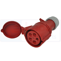 SOCKET 400V - 32A, Electrical, Wiring, Plug and socket 400V, Plug 400V, , SOCKET 400V - 32A, 63/1997-2, , 0.28 kg