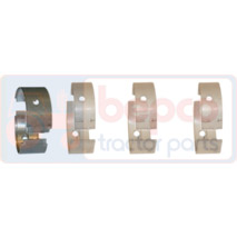 MAIN BEARING SET , John Deere, 50 - 1350, Engine and components, Crankshaft and Flywheel, Landing Pad, AT21140(X3)+AR81786(X1), B920, B921, RE27352(X3)+RE60350(X1), , MAIN BEARING SET , 26/2-120, AT21140(X3)+AR81786(X1), B920, B921, RE27352(X3)+RE60350(X1), , 0.00 kg