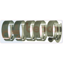 MAIN BEARING SET 0.020''-0.51mm, Case-IH, 5000 - 5220, Engine and components, Crankshaft and Flywheel, Landing Pad, A77474, A77474X4+A77475, A77475, , MAIN BEARING SET 0.020''-0.51mm, 25/2-13B, A77474, A77474X4+A77475, A77475, , 0.93 kg