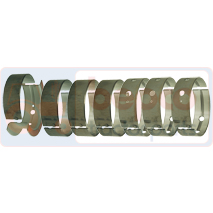 MAIN BEARING SET , 25/2-49, A77405, A77405X6+A77406, A77406, A77896, , 1.07 kg