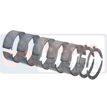 MAIN BEARING SET Ø 70 MM, Renault / Claas, 700 - 781, Engine and components, Crankshaft and Flywheel, Landing Pad, 7701019888(5X)+, 7701031164(2X), , MAIN BEARING SET Ø 70 MM, 28/2-62, 7701019888(5X)+, 7701031164(2X), , 0.00 kg