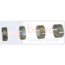 MAIN BEARING SET 0.010''-0.25mm, Massey Ferguson, 300 - 363S, Engine and components, Crankshaft and Flywheel, Landing Pad, 3637502M91, U5MB0008A, , MAIN BEARING SET 0.010''-0.25mm, 30/2-76A, 3637502M91, U5MB0008A, , 0.48 kg