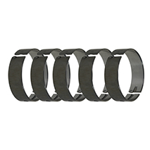 , Case-IH, JX - JX80, Dzinējs un tā sastāvdaļas, Kloķvārpsta un spararats, Kloķvārpstas šāles, 5X1930816, , MAIN BEARING SET 0.040''-1.02mm, 54/2-84D, 5X1930816, , 0.73 kg